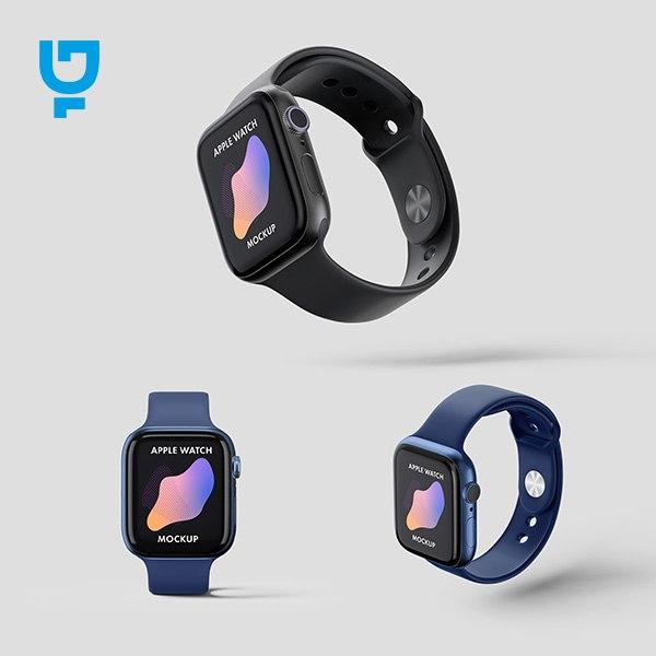  موکاپ اپل واچ رایگان